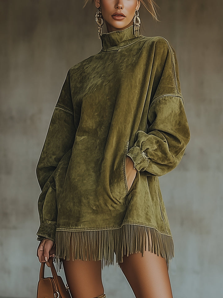 Winona - Boho Chic Fringe Dress