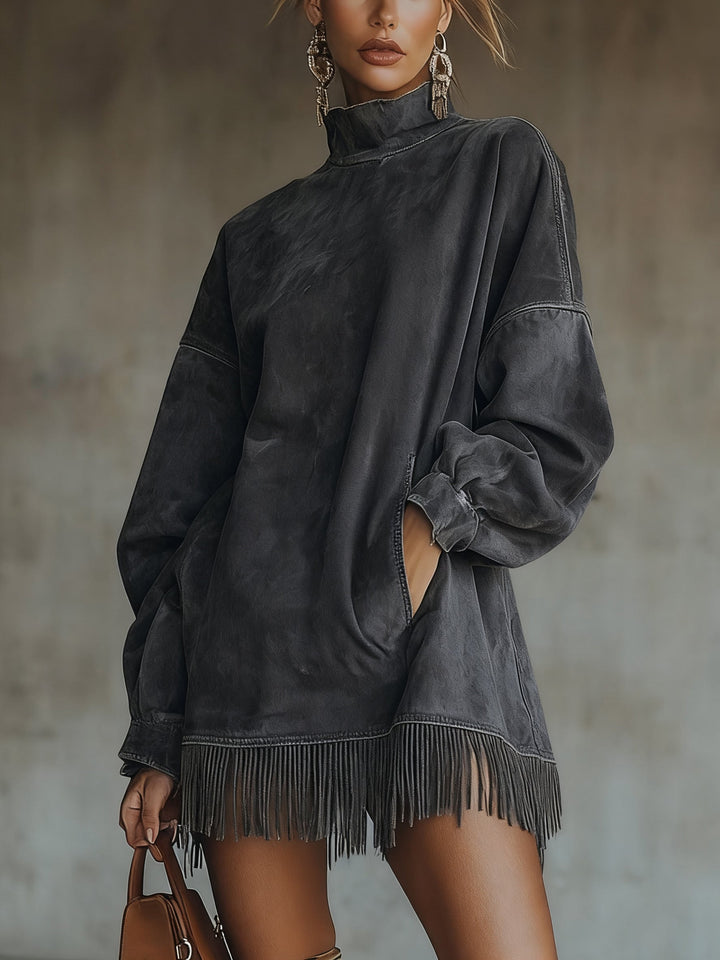 Winona - Boho Chic Fringe Dress