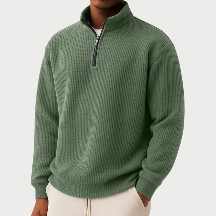 Evan - Half-zip sweater