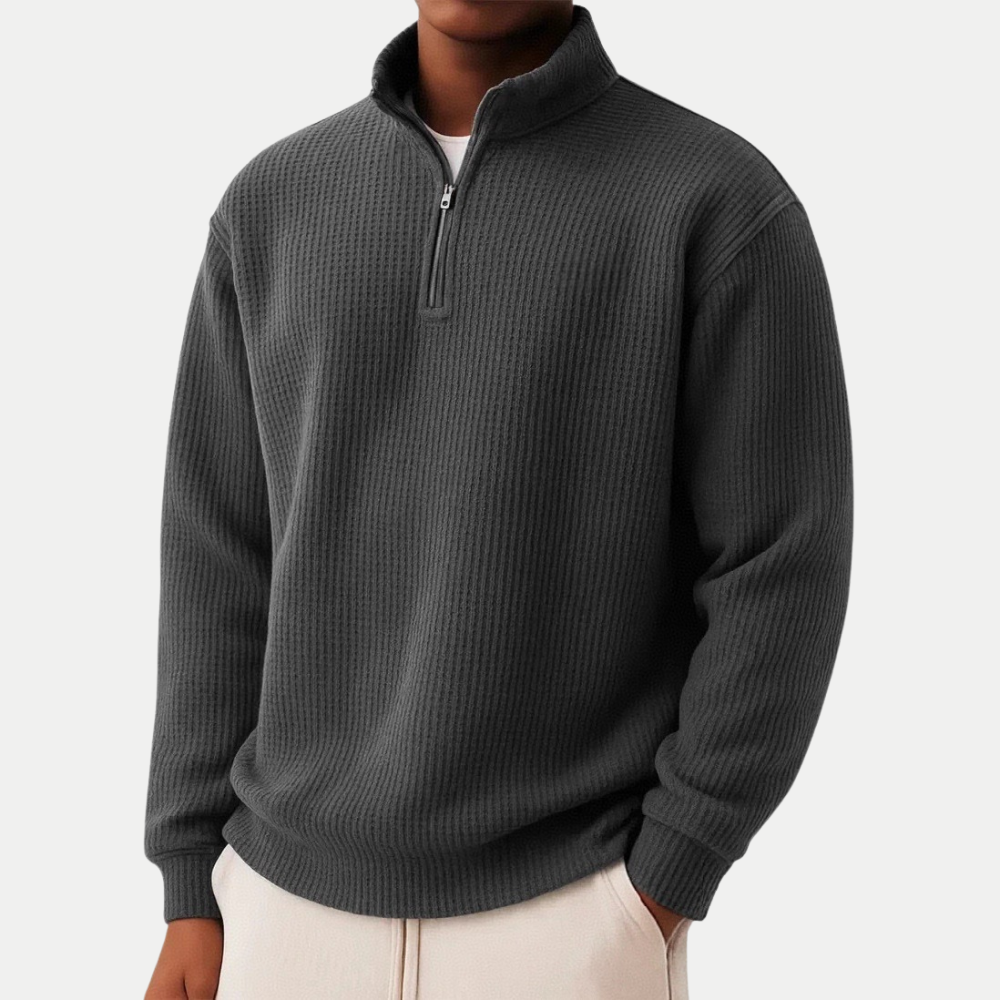 Evan - Half-zip sweater