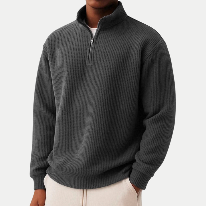 Evan - Half-zip sweater