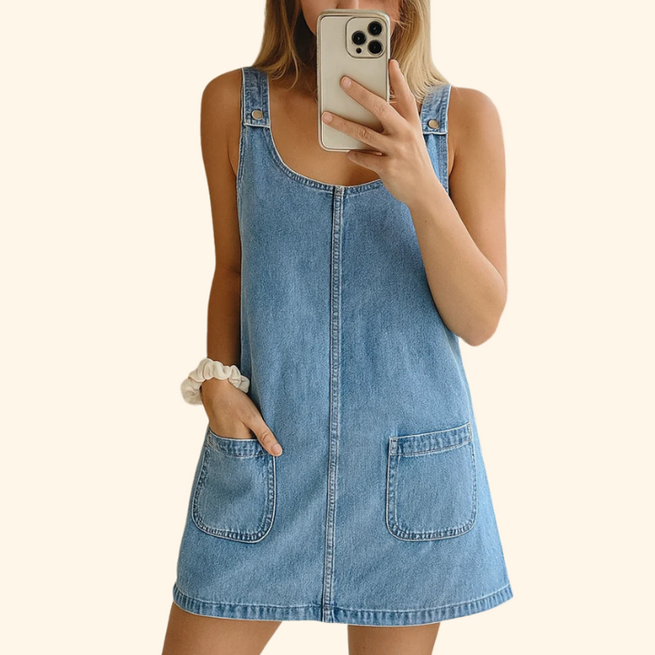 Lynda - Lightweight Denim-Dress