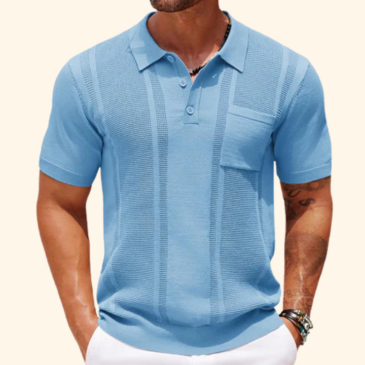 Toby - Textured Polo