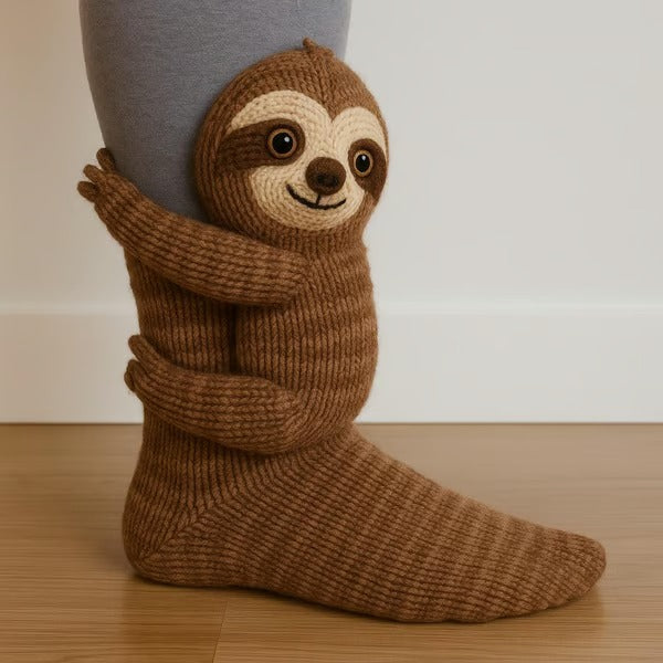 Soft Knitted Animal Socks (unisex)
