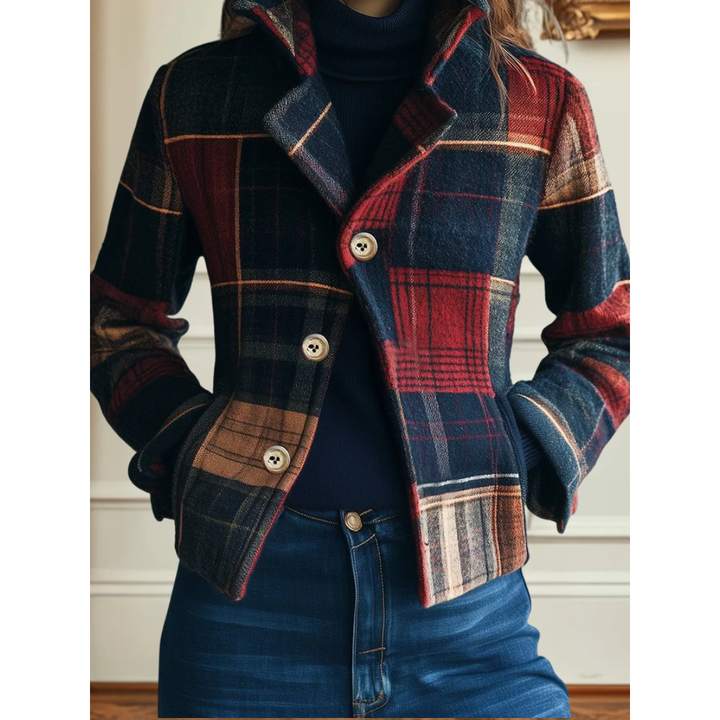 Mildred - Classic Plaid Jacket