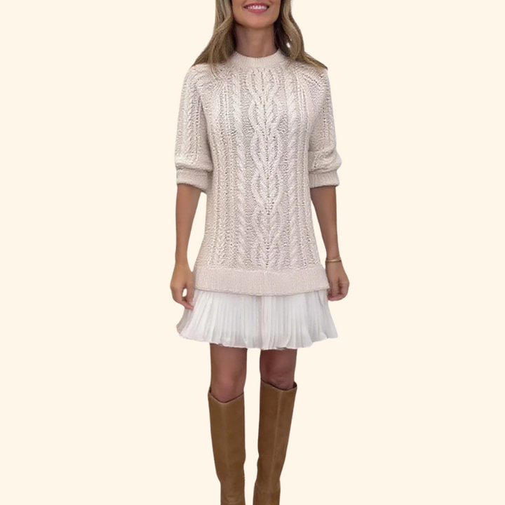 Sarah - Knit Sweater Dress
