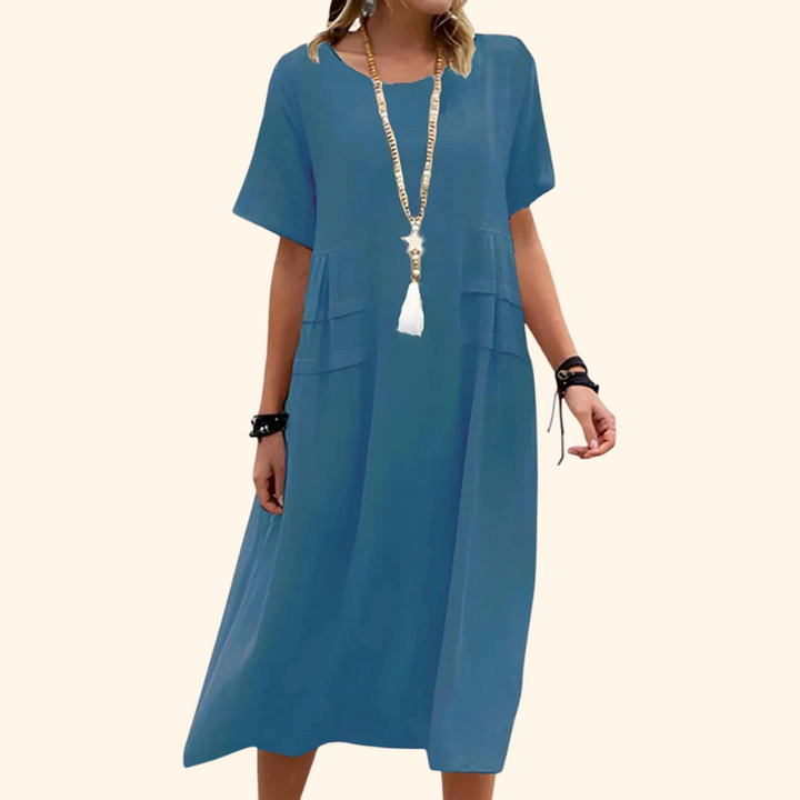 Nina - Elegant Midi Dress