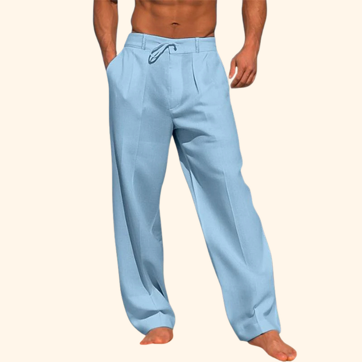 Andrew - Wide-leg straight pants