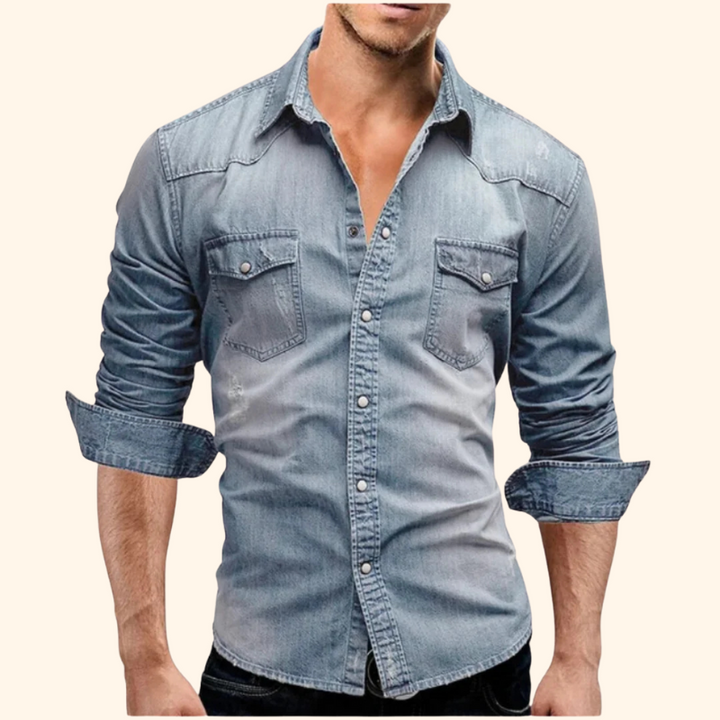 Aiden - Elegant Denim Shirt