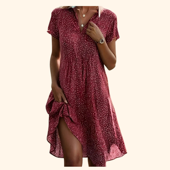 Elia - Elegant Midi Dress