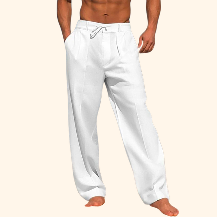Andrew - Wide-leg straight pants