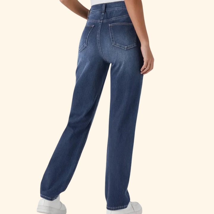 Kristina - Elastic and Comfortable High-Waisted Pants