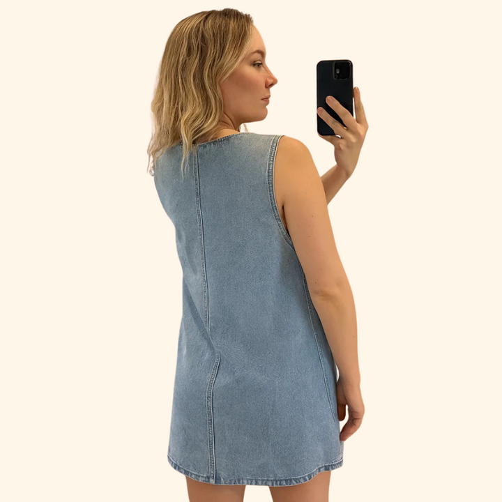 Lynda - Lightweight Denim-Dress