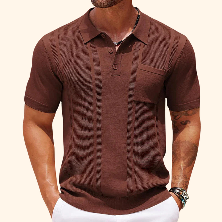 Toby - Textured Polo