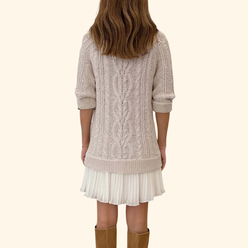 Sarah - Knit Sweater Dress