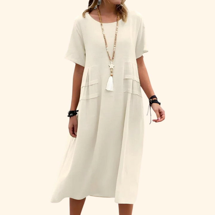 Nina - Elegant Midi Dress