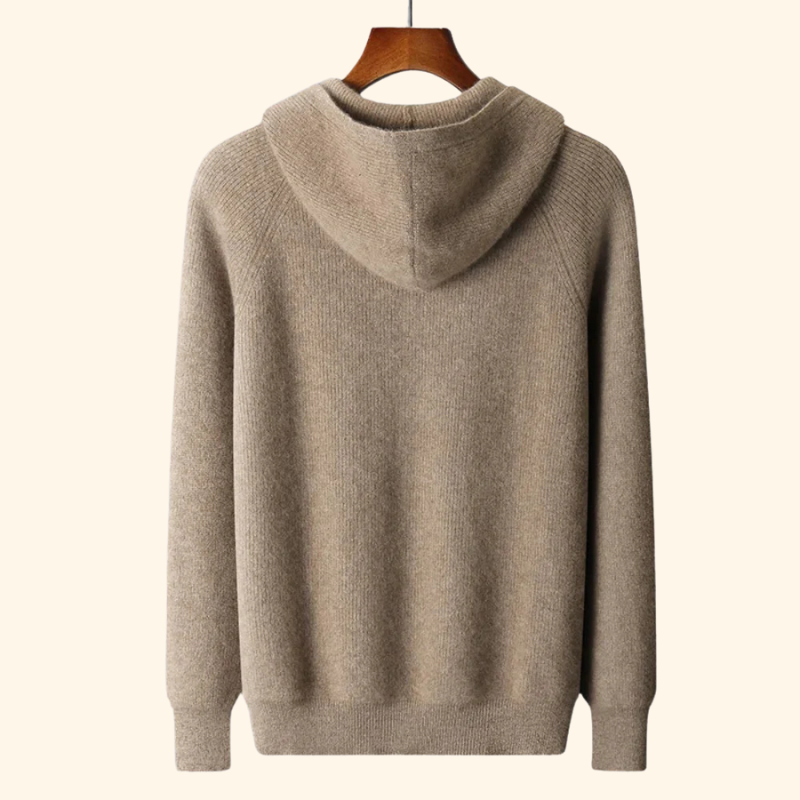 Charlie - Merino Wool Zip-Up Jacket