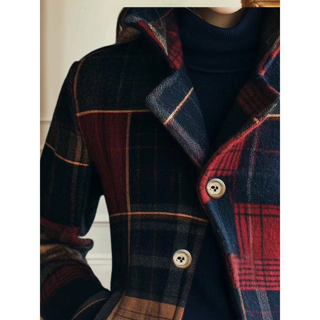 Mildred - Classic Plaid Jacket