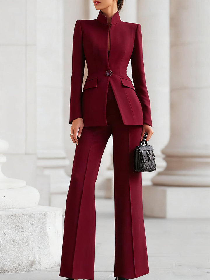 Helena - Elegant Blazer & Trouser Suit Set