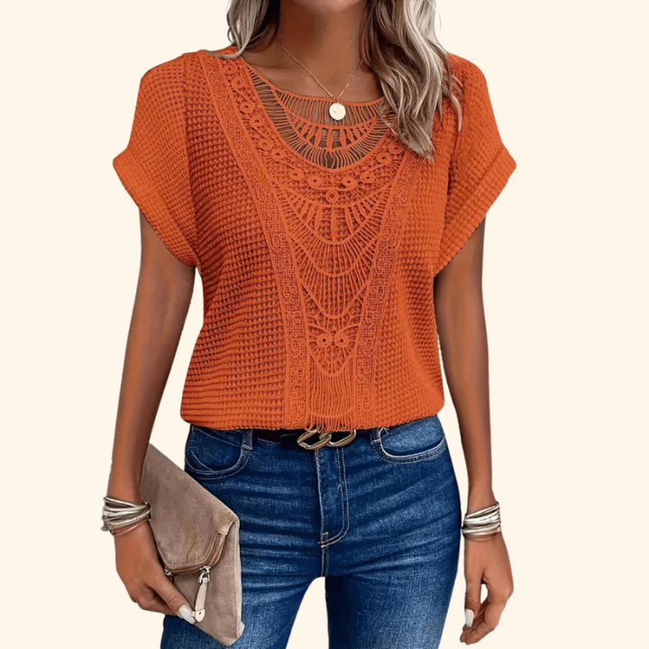 Zara - IBIZA-STYLE BLOUSE
