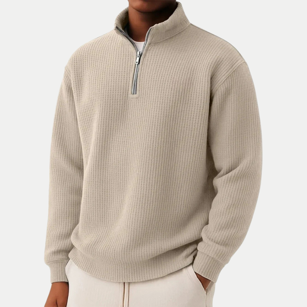 Evan - Half-zip sweater
