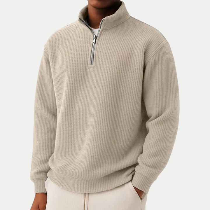 Evan - Half-zip sweater
