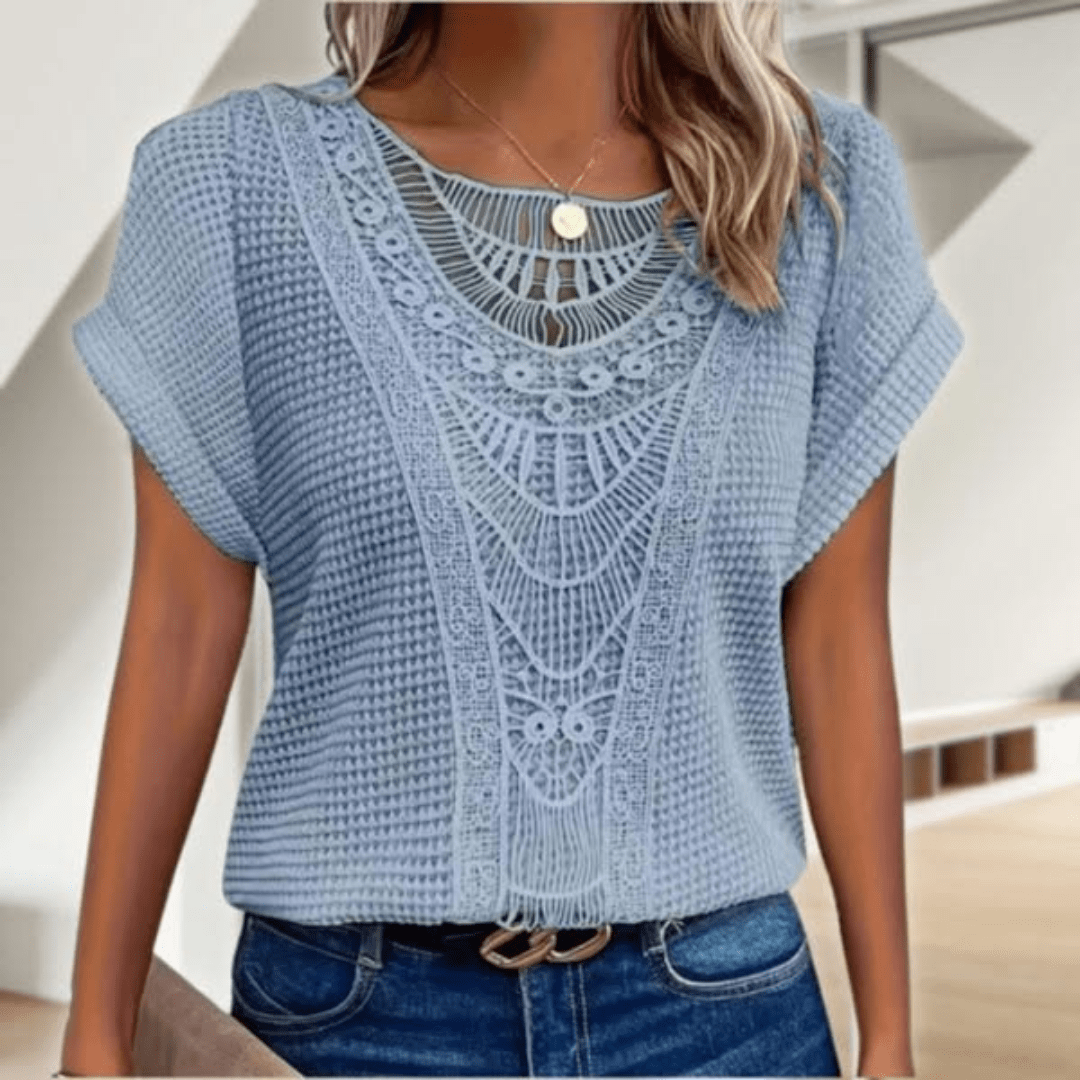 Zara - IBIZA-STYLE BLOUSE