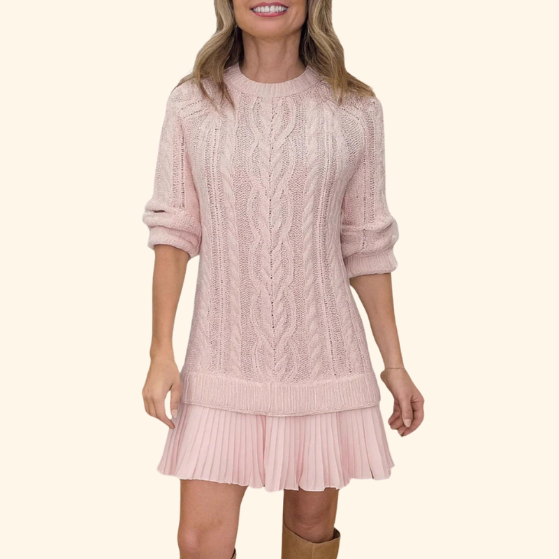 Sarah - Knit Sweater Dress