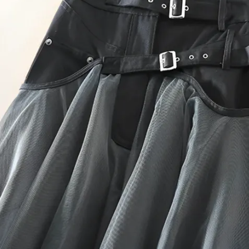 Julie - Spring Patchwork Tulle Skirt