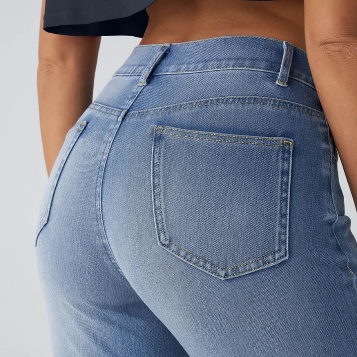 Kristina - Elastic and Comfortable High-Waisted Pants