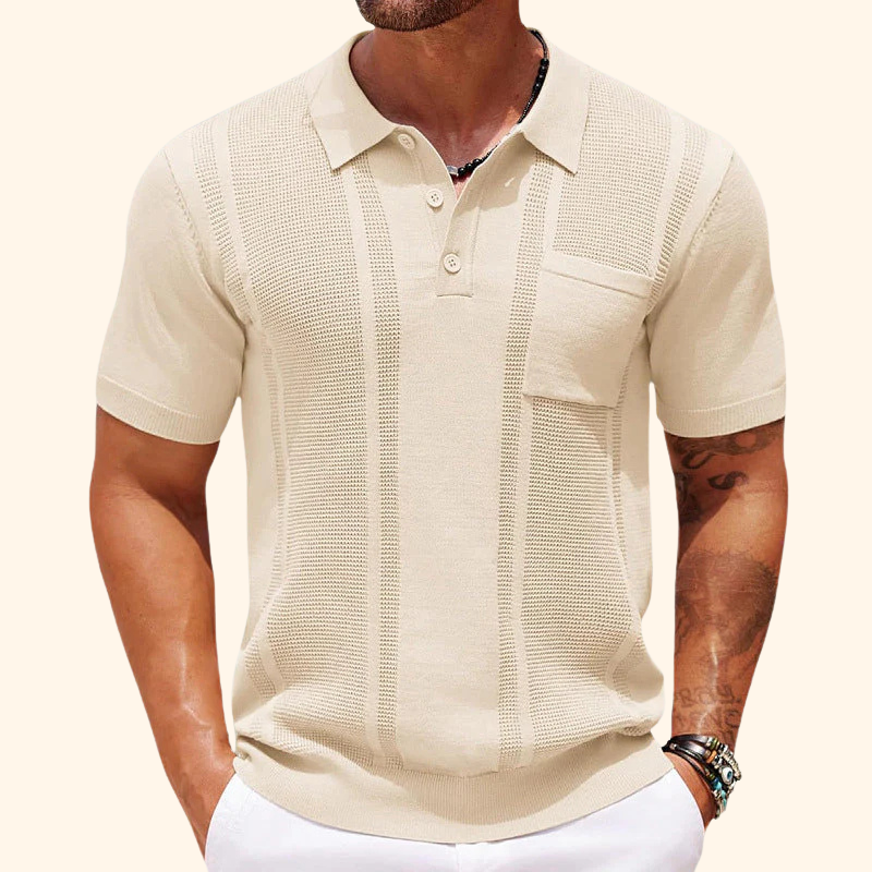 Toby - Textured Polo