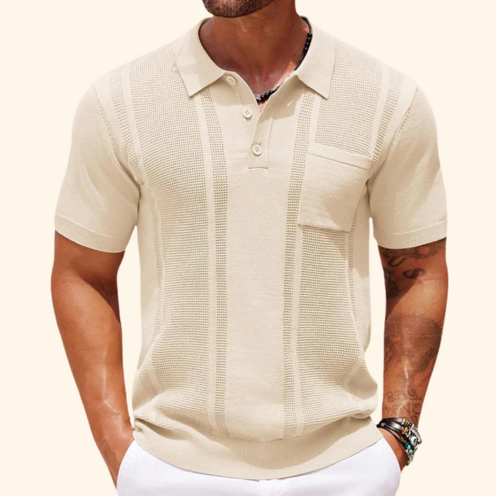 Toby - Textured Polo