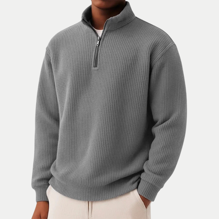 Evan - Half-zip sweater