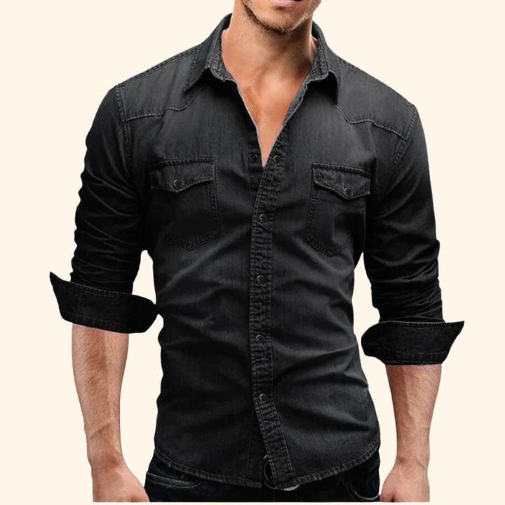 Aiden - Elegant Denim Shirt