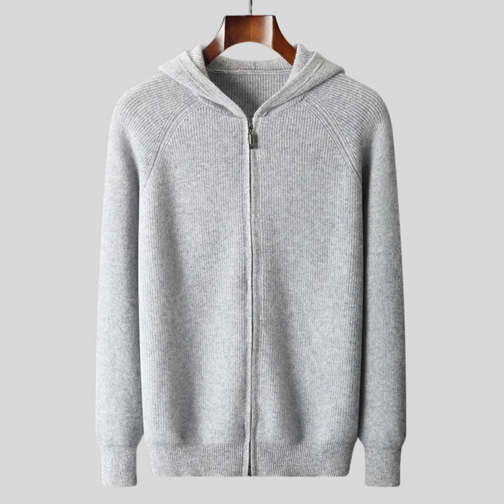 Charlie - Merino Wool Zip-Up Jacket