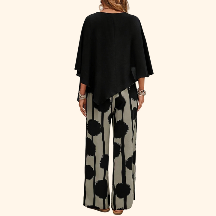 Maria -  Comfortable Elastic Waist Two-Piece Set