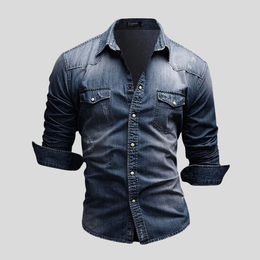 Aiden - Elegant Denim Shirt