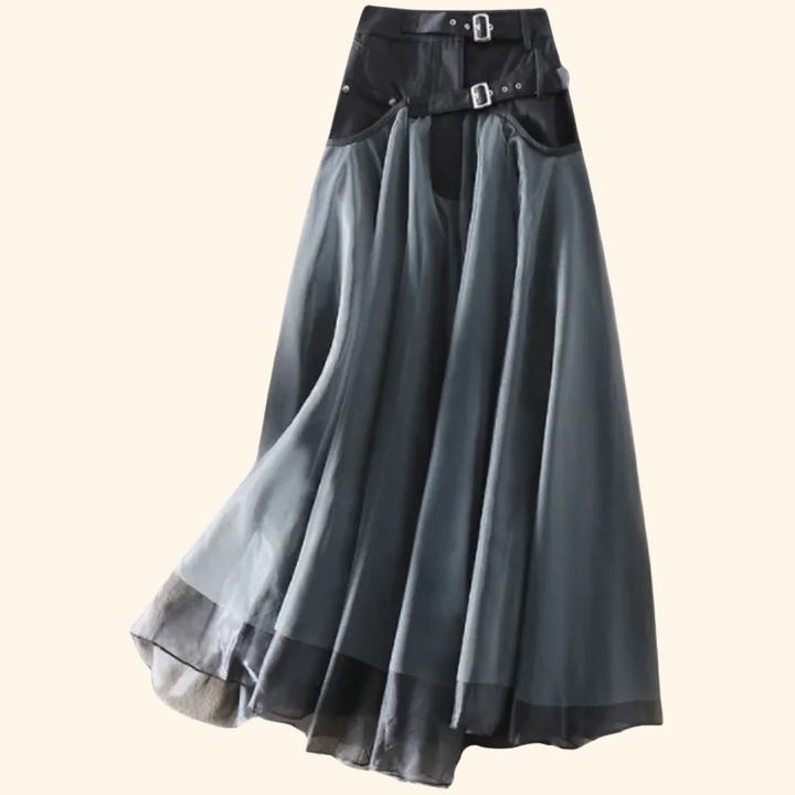 Julie - Spring Patchwork Tulle Skirt