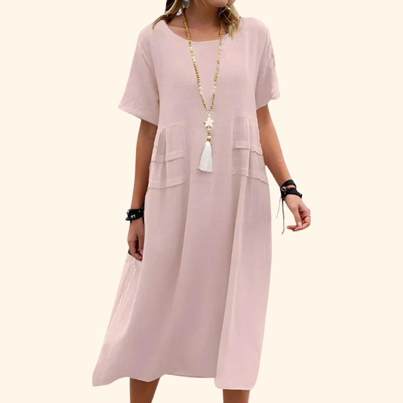 Nina - Elegant Midi Dress