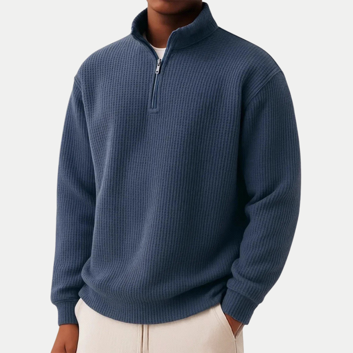 Evan - Half-zip sweater