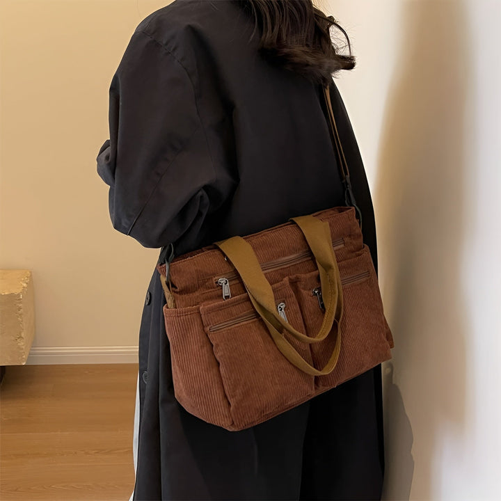 Jayne - Corduroy Carry Bag
