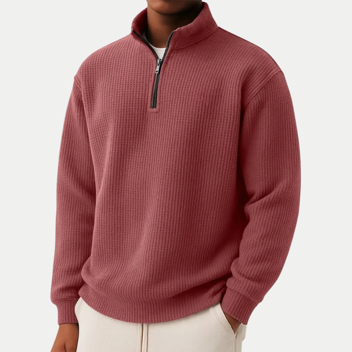 Evan - Half-zip sweater