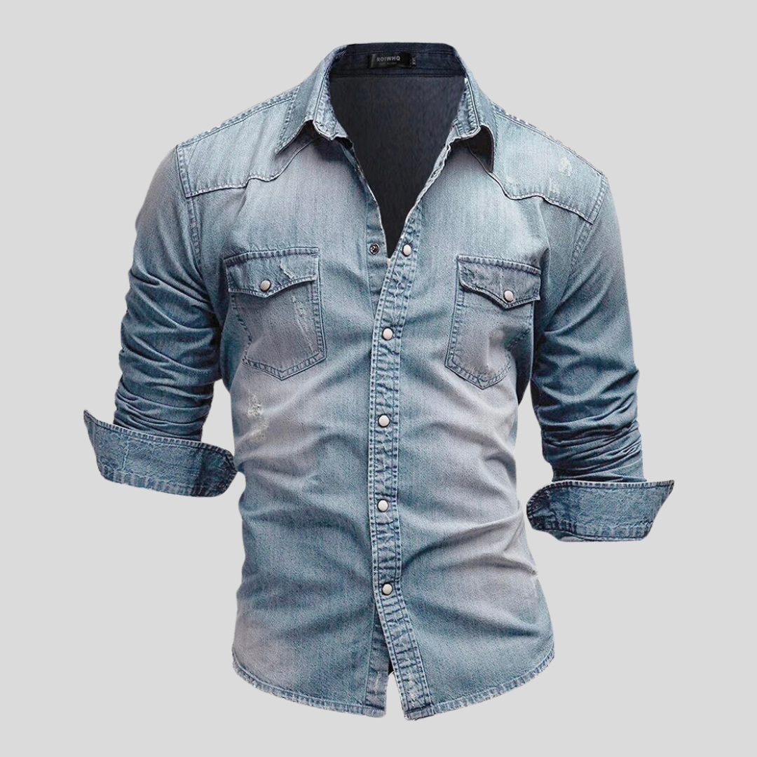 Aiden - Elegant Denim Shirt