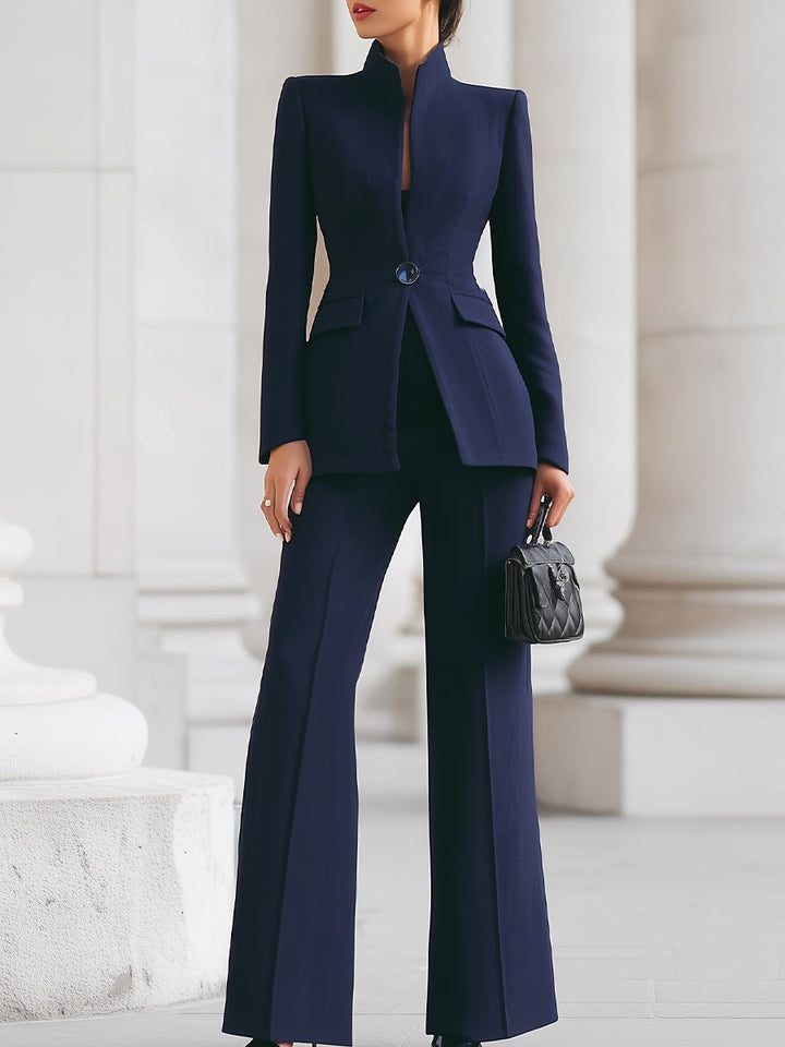 Helena - Elegant Blazer & Trouser Suit Set