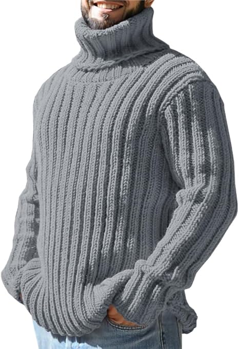 Teddy - Ribbed turtleneck sweater