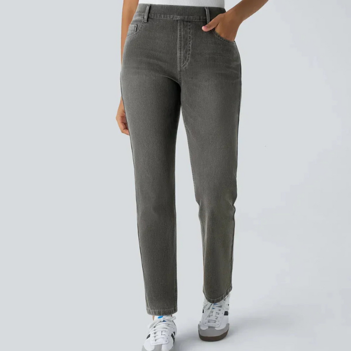 Kristina - Elastic and Comfortable High-Waisted Pants