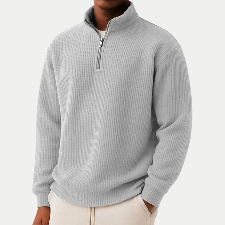 Evan - Half-zip sweater