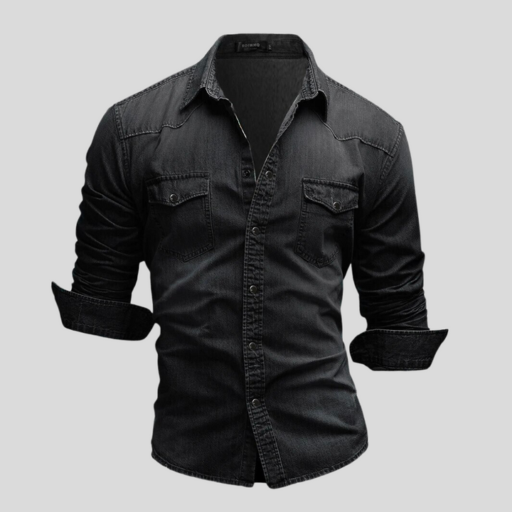 Aiden - Elegant Denim Shirt