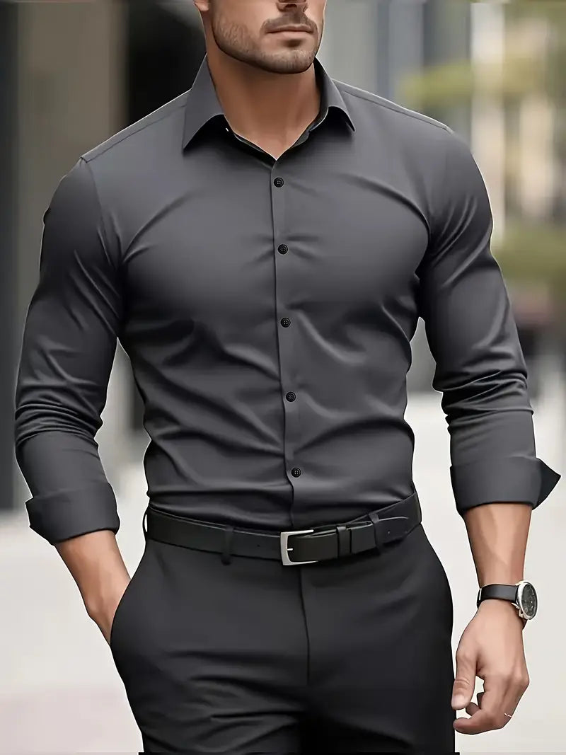 Oscar - Breathable long-sleeve shirt