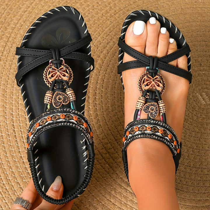 Jenny - Embellished sandals